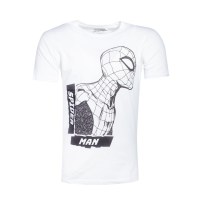 Spider-Man - Side View Spidey Mens T-shirt - Spider-Man...