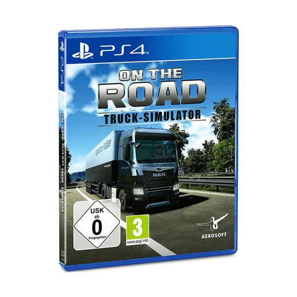 Truck Simulator On the Road  PS-4 LKW - NBG  - (SONY® PS4 / Simulation)