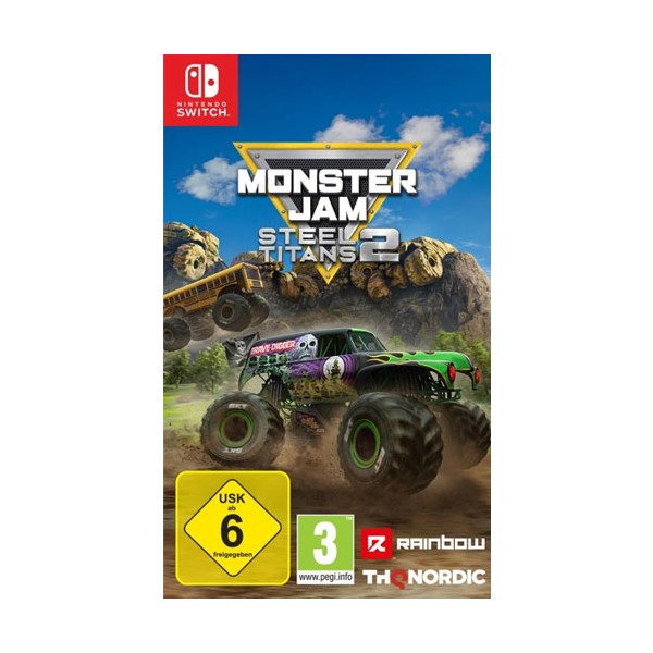 Monster Jam Steel Titans 2  SWITCH - THQ Nordic  - (Nintendo Switch / Rennspiel)