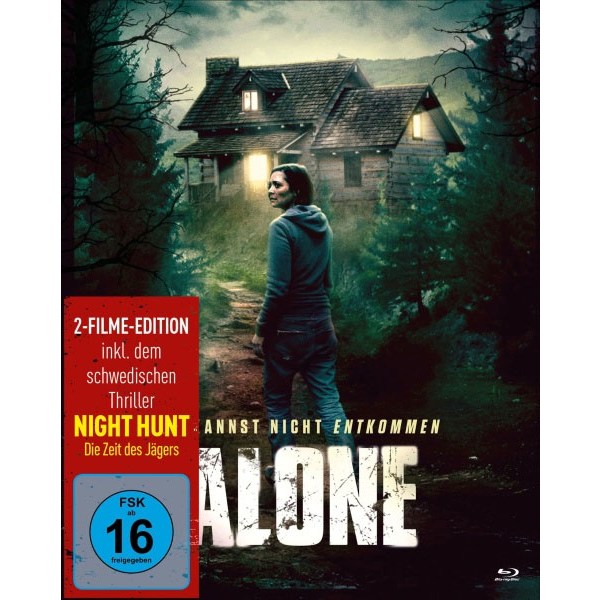 Alone - Du kannst nicht entkommen (BR)MB Limited Mediabook, 2Disc - Koch Media  - (Blu-ray Video / Thriller)