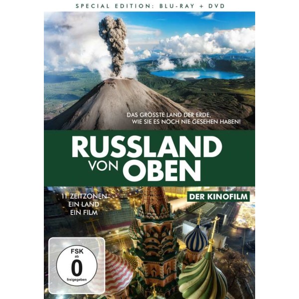 Russland von oben - Der Kinofilm (Blu-ray & DVD) -   - (Blu-ray Video / Sonstige / unsortiert)