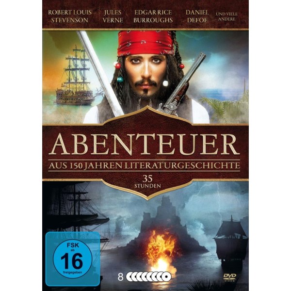 Abenteuer-Box (23 Filme auf 8 DVDs) - Best Entertainment  - (DVD Video / Abenteuer)