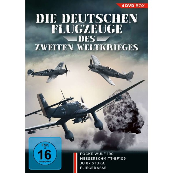 Die deutschen Flugzeuge des Zweiten Weltkrieges -   - (DVD Video / Sonstige / unsortiert)