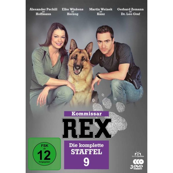 Kommissar Rex Staffel 9 -   - (DVD Video / Sonstige / unsortiert)