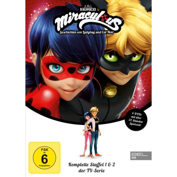 Miraculous Staffel 1 & 2 -   - (DVD Video / Sonstige / unsortiert)