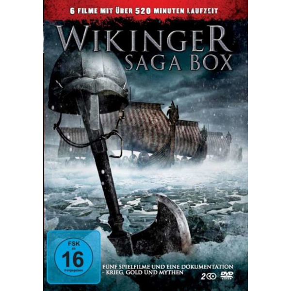 Wikinger Saga Box (6 Filme auf 2 DVDs) - Schröder Media  - (DVD Video / Sonstige / unsortiert)