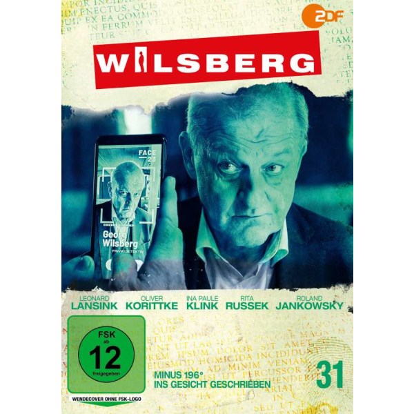 Wilsberg DVD 31Minus 196 Grad / Ins Gesicht geschrieben - Studio Hamburg Enterprises  - (DVD Video / Sonstige / unsortiert)