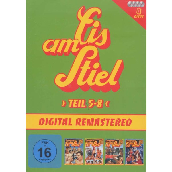 Eis am Stiel 5-8 - Universum Film  - (DVD Video / Family)