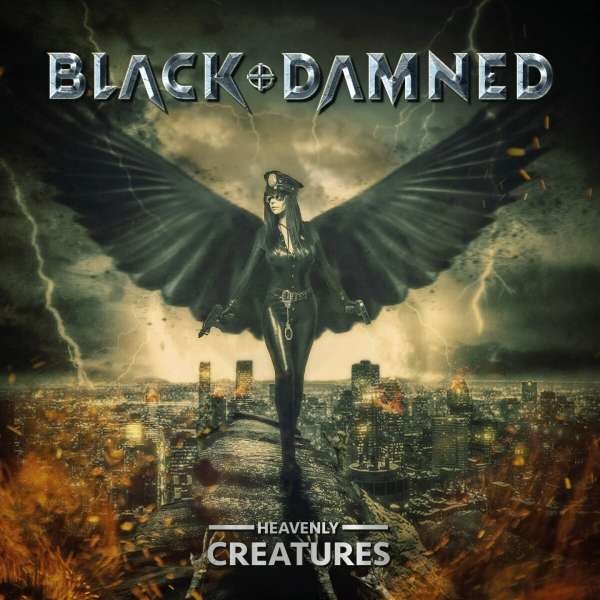 Black & Damned: Heavenly Creatures (Limited Edition) (White W/ Black Splatter Vinyl) - Rock Of Angels  - (Vinyl / Rock (Vinyl))