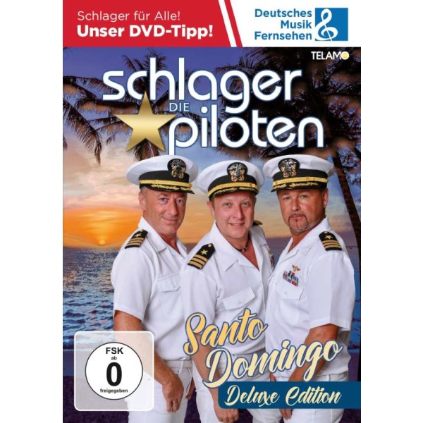 Die Schlagerpiloten: Santo Domingo (Deluxe Edition) - Telamo  - (DVD Video / Pop / Rock)