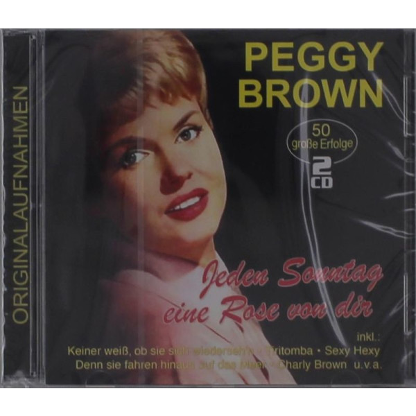 Peggy Brown: Jeden Sonntag eine Rose von dir: 50 große Erfolge - MusicTales  - (CD / Titel: H-P)