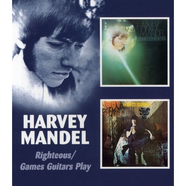 Harvey Mandel: Righteous / Games Guitars Play -   - (CD / Titel: Q-Z)