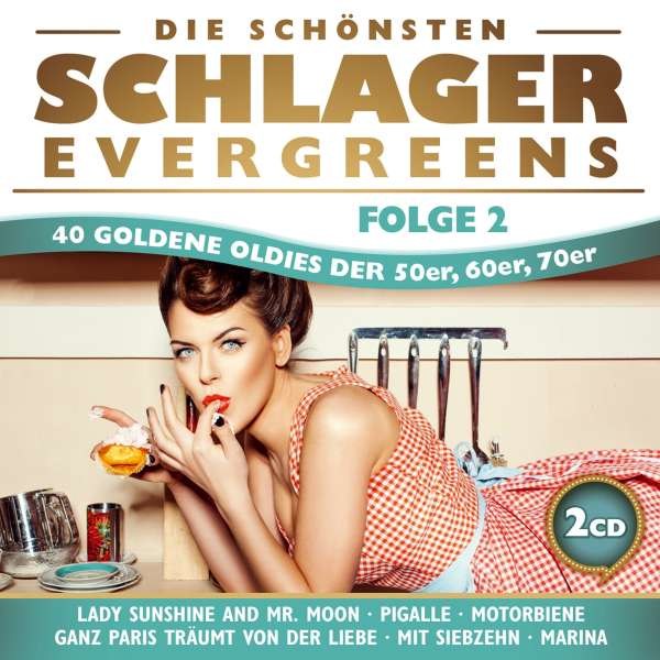 Die schönsten Schlager Evergreens Folge 2 -   - (CD / Titel: A-G)