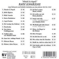 Rudi Schuricke: Abends In Napoli -   - (CD / Titel: A-G)