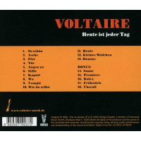 Voltaire: Heute ist jeder Tag (Extended Edition) - Vertigo Berlin  - (CD / Titel: H-P)