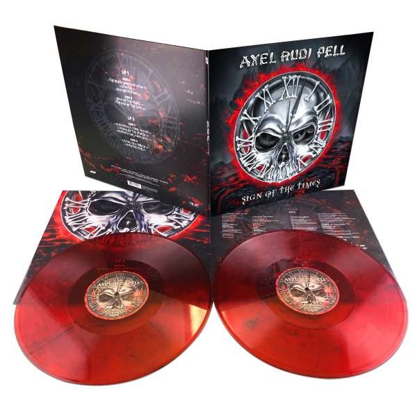 Axel Rudi Pell: Sign Of The Times (Red Vinyl with Black Splatter) - Steamhammer  - (Vinyl / Pop (Vinyl))