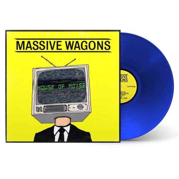 Massive Wagons: House Of Noise (Limited Edition) (Blue Vinyl) - Earache  - (Vinyl / Rock (Vinyl))