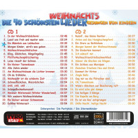 Various: Die 40 schönsten Weihnachtslieder gesungen von Kindern - Diverse - TyroStar  - (CD / D)