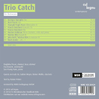 Trio Catch - In Between - col legno  - (CD / Titel: H-Z)