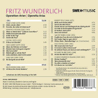 Fritz Wunderlich - Operetten-Arien - SWR Classic  - (CD /...