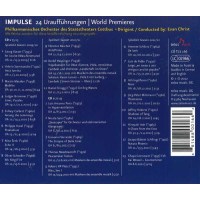 Impulse - 24 Uraufführungen - Diverse - Telos  - (CD / Titel: H-Z)