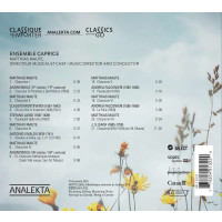 Matthias Maute: Ensemble Caprice - Chaconne - Diverse - Analekta  - (CD / Titel: A-G)