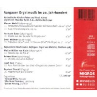 Werner Wehrli (1892-1944): Aargauer Orgelmusik im...