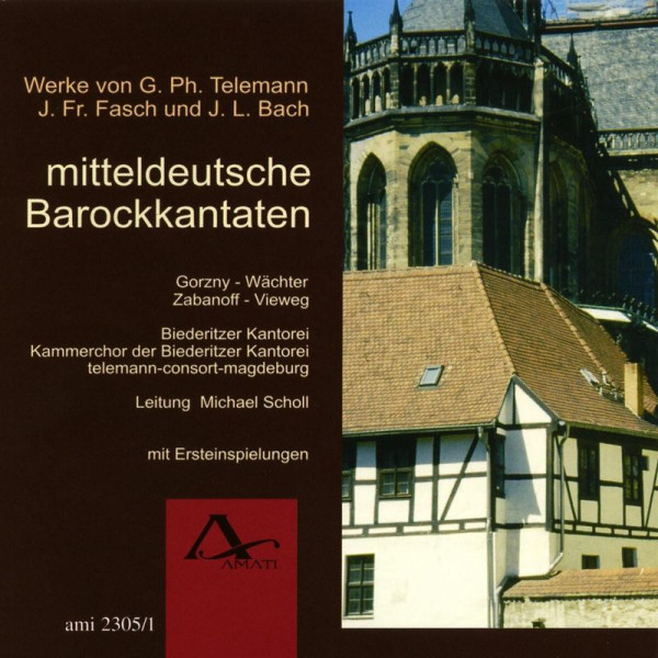 Mittedeutsche Barockkantaten - Amati  - (CD / Titel: H-Z)