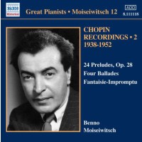 Benno Moiseiwitsch - Chopin Recordings Vol.2 - Naxos  -...