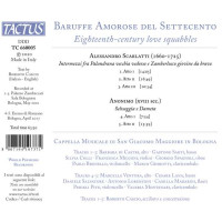 Intermezzi fra Palandrana e Zamberlucco - Alessandro Scarlatti (1660-1725) - Tactus  - (CD / Titel: H-Z)