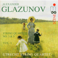 Alexander Glasunow (1865-1936): Streichquartette Vol.1 -...