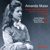 Amanda Maier (1853-1894): Violinsonate h-moll - dB...