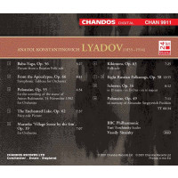 Anatoly Liadow (1855-1914): Orchesterstücke -...