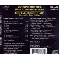 Messe "Et ecce terrae motus": Antoine Brumel (1460-1520) - Gimell  - (CD / Titel: H-Z)