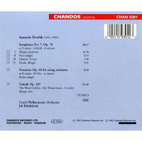 Symphonie Nr.7: Antonin Dvorak (1841-1904) - Chandos  - (CD / Titel: H-Z)