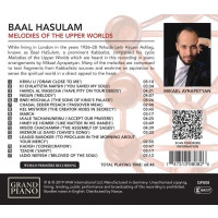 Melodies of the Upper Worlds (arr. für Klavier) - Baal Hasulam (1885-1954) - Grand Piano  - (CD / Titel: H-Z)