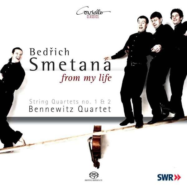 Bedrich Smetana (1824-1884): Streichquartette Nr.1 & 2 - Coviello  - (Classic / SACD)