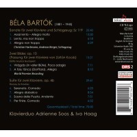 Werke für 2 Klaviere: Bela Bartok (1881-1945) - Telos  - (CD / Titel: H-Z)