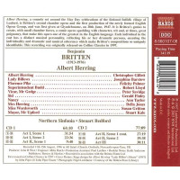 Albert Herring: Benjamin Britten (1913-1976) -   - (CD / Titel: A-G)