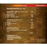 Bohuslav Martinu (1890-1959): Cellokonzerte Nr.1 & 2...