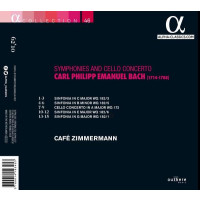 Carl Philipp Emanuel Bach (1714-1788): Symphonien Wq.182...