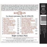 Les Heures Persanes op.65: Charles Koechlin (1867-1950) - Naxos  - (CD / Titel: H-Z)