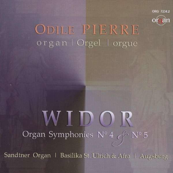 Charles-Marie Widor (1844-1937): Orgelsymphonien Nr.4 & 5 - IFO  - (CD / Titel: H-Z)