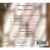 Christoph Graupner (1683-1760): 3 Bass-Kantaten -   - (CD / #)