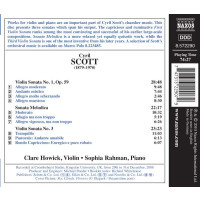 Cyril Scott (1879-1970): Sonaten für Violine &...