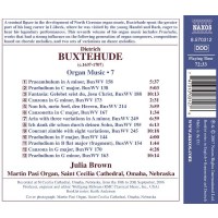 Dieterich Buxtehude (1637-1707): Orgelwerke Vol.7 - Naxos...