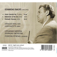 Eduardas Balsys (1919-1984): Violinkonzert Nr.1 - Ondine...