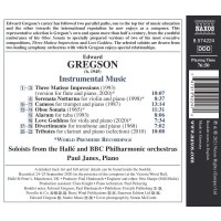 Edward Gregson: Kammermusik - Naxos  - (CD / Titel: H-Z)