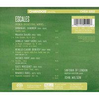 Sinfonia of London - Escales - Emmanuel Chabrier (1841-1894) - Chandos  - (Classic / SACD)