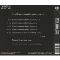 Felix Mendelssohn Bartholdy (1809-1847): Lieder ohne Worte (Ausz.) - BIS  - (Classic / SACD)